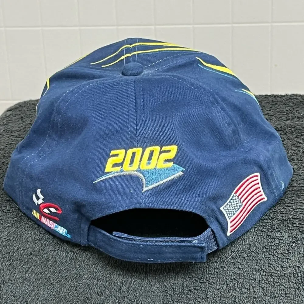 Vintage 2002 Brickyard 400 Strapback Hat Nascar Top of the World Limited Edition